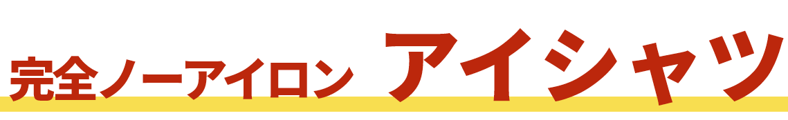 形態安定性5級 完全ノーアイロン アイシャツ