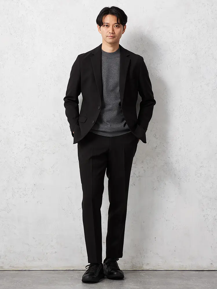 【即納】【WEB限定】セットアップスーツ上下セットストレッチ通年ウォッシャブル【TOKYORUN】