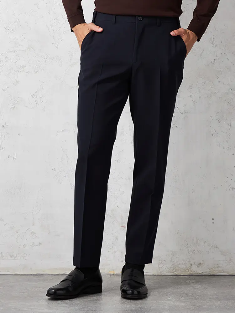 【WEB限定】【TOKYORUN】セットアップパンツウォッシャブルノータック通年ストレッチ