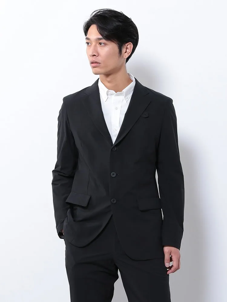 TOKYORUNゲリラ豪雨対応ウォシャブルジャケットブラック【セットアップ商品有】