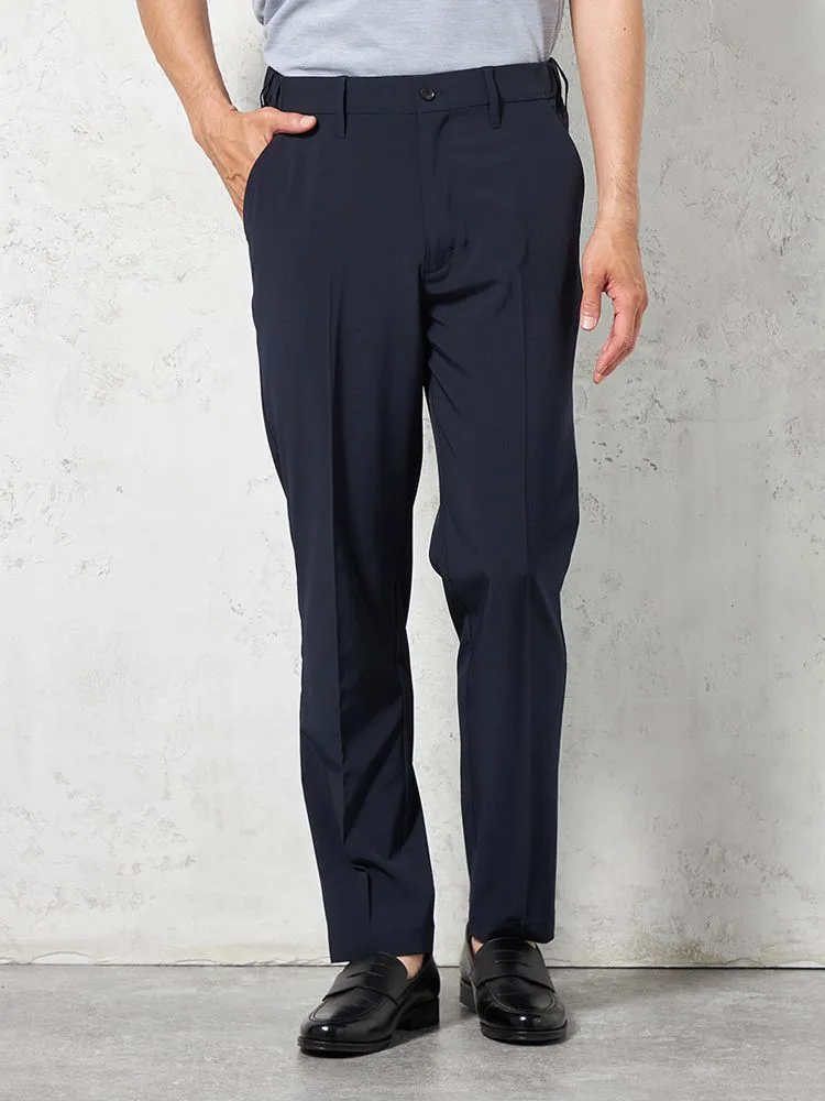 【AIRSUIT】パンツノータック【セットアップ商品有】接触冷感吸汗速乾UVカット無地春夏